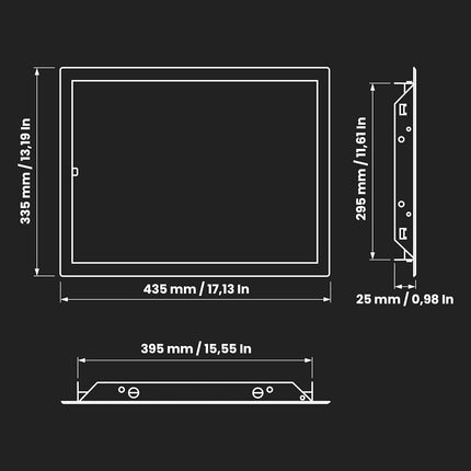 Repa Market 16 x 12 Inch Access Panel for Drywall - White Powder Coated Steel Wall Hole Cover - Door Panel, Cover Plates with Latch – Service Hatch, HVAC Access Door for Plumbing, Electrical Use