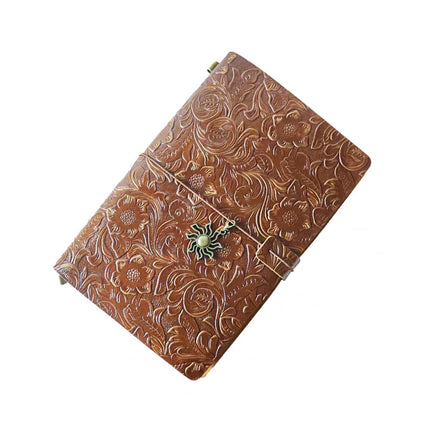 aoaoway Refillable Leather Journal Travelers Noteb