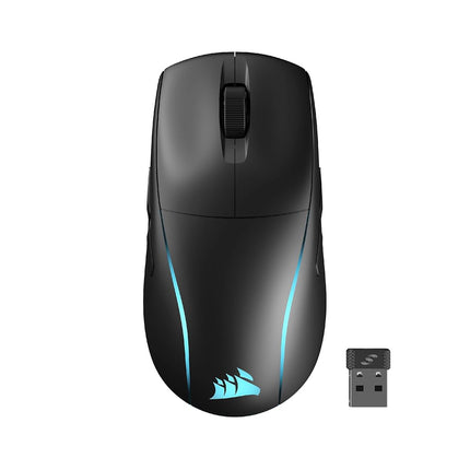 Corsair M75 Wireless RGB Lightweight FPS Gaming Mouse � 26,000 DPI � Swappable Side Buttons � iCUE Compatible � PC � Black
