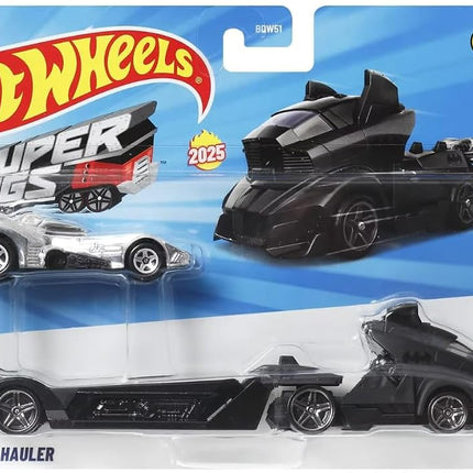 Hot Wheels Super Rigs Batmobile Hauler, 1:64 Scale Diecast Vehicle