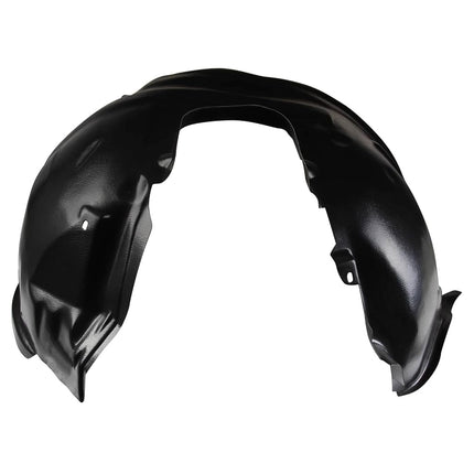 TRQ Front Right Inner Fender Liner Black Passenger