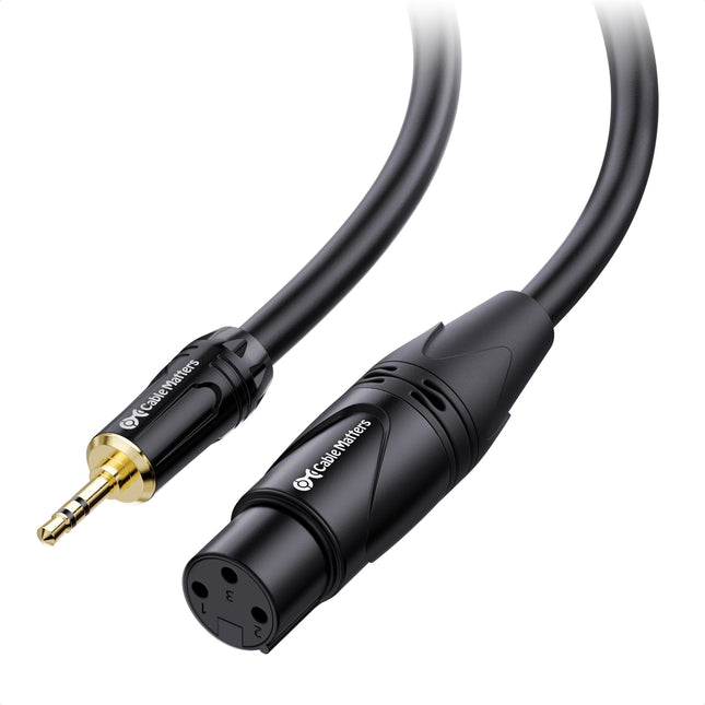 Cable Matters Unbalanced Long 3.5mm to XLR Cable -