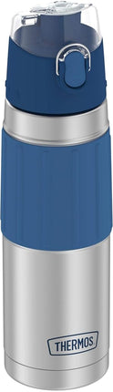Thermos 530ml Stainless Steel Hydration Bottle, Slate Blue