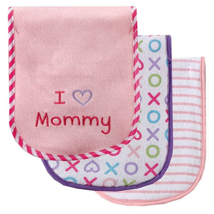 Luvable Friends I Love Mommy and Daddy Baby Burp C