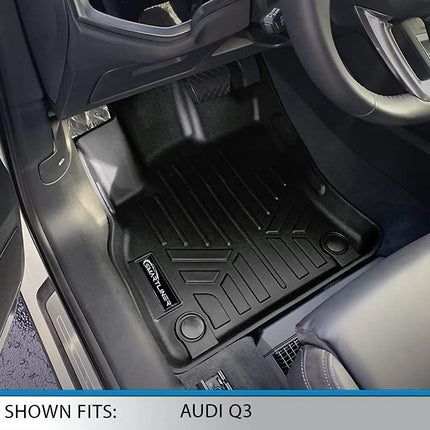 Juego de alfombrillas y revestimiento de carga SMARTLINER negros a medida para Audi Q3 2019-2020