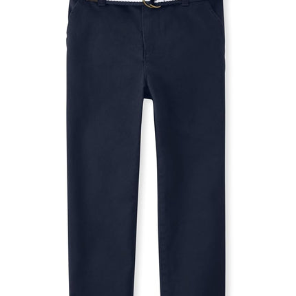 Gymboree and Toddler Belted Chino Pants,Navy,4T