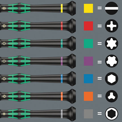 Wera 2054 Micro Screwdriver Hex-Plus 0,7 x 40 mm - 05118060001