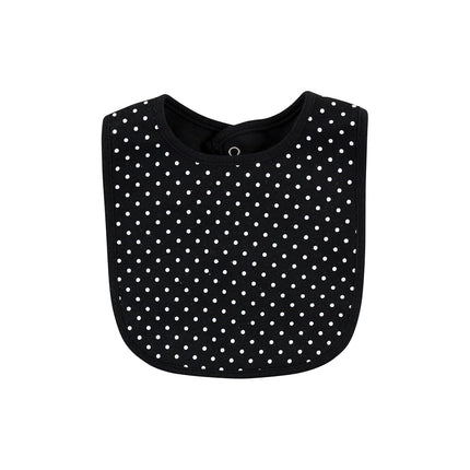 Lot bavoir et bandeau ou bonnet en coton unisexe Hudson Baby, Poppy Daisy, taille unique