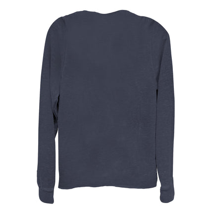 Fifth Sun Junior's Star Wars The Force Awakens Rebel Cowl Neck Sweatshirt, Navy Blue, Small
