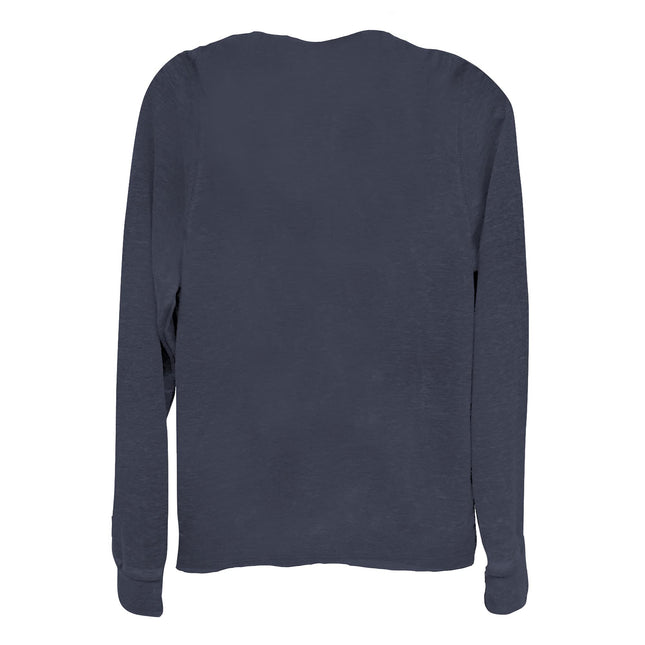 Fifth Sun Junior's Star Wars The Force Awakens Rebel Cowl Neck Sweatshirt, Navy Blue, Small