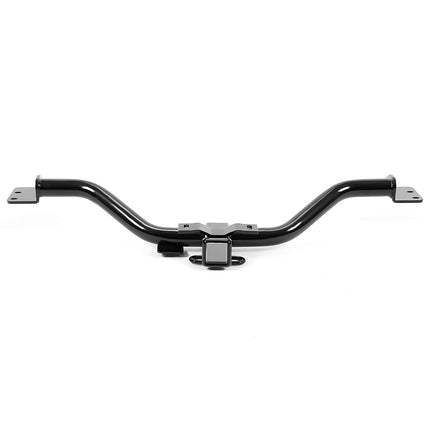 Enganche de remolque ECOTRIC Clase 3 compatible con Chevy Chevrolet Traverse 2013-2017, Buick Enclave, GMC Acadia, con receptor de 2 pulgadas, acero con recubrimiento en polvo negro, capacidad de 5000 lb.