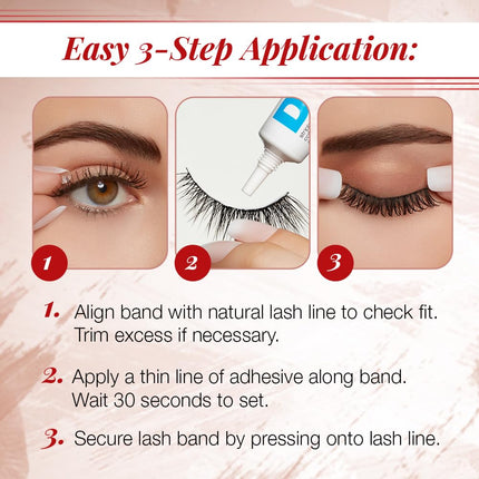 Ardell Pack of 4 Nude Eyelashes - 421