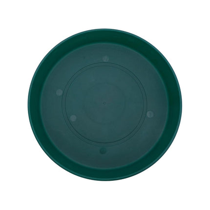 The HC Companies Plastic Planter Saucer, Evergreen