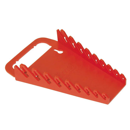 ERNST Gripper Wrench Organizer, 9 Tool, Red