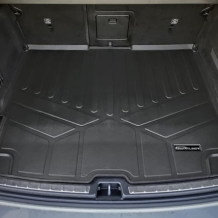 SMARTLINER All Weather Custom Fit Black Cargo Liner Mat Compatible with 2018-2023 Volvo XC60