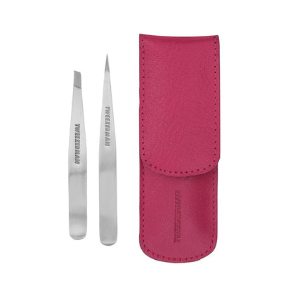 TWEEZERMAN Petite Set, Pink Case