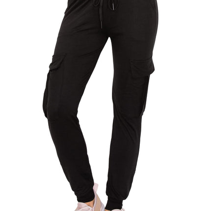 ALWAYS Pantalones de jogger casuales para mujer - Súper suaves, elásticos y cómodos, con bolsillos, Pjog128 / Azul Jaspeado, S