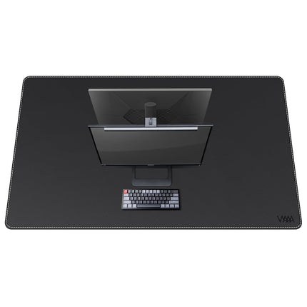 VYAAA Leather Desk Mat, 55"×34.4" Large Mouse Pad,