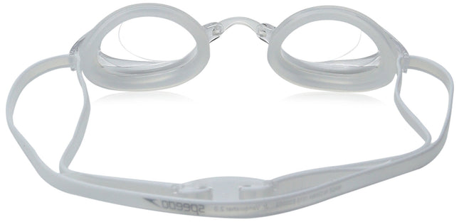 Speedo Junior Vanquisher 2.0 Swim Swimming Competition Goggles - Clear