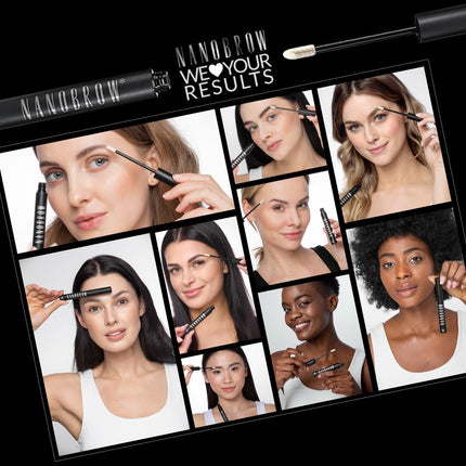 NANOBROW Eyebrow Renewal Serum (5 ml) - Thickens, Darkens, Strengthens Brows - Transparent