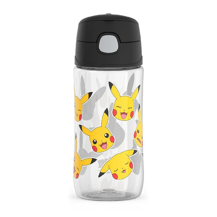 THERMOS FUNTAINER 16 Ounce Plastic Hydration Bottle with Spout, Pokemon