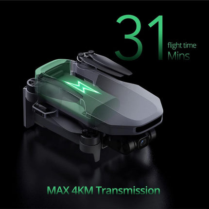 Potensic ATOM SE GPS Drone With 4K EIS Camera, Under 249g, 31 Mins Flight, 4KM FPV Transmission, Max Speed 16m/s, Auto Return, Lightweight and Foldable Drone for Adults