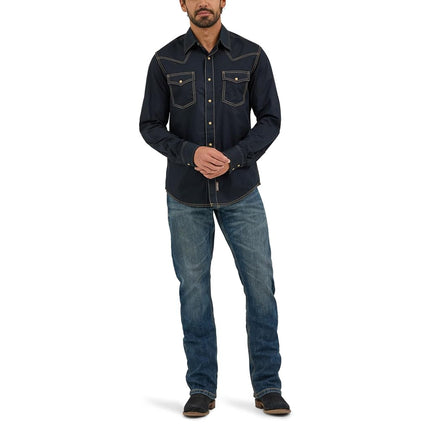 Wrangler Men's Retro Slim Fit Boot Cut Jean, Layton, 29W x 36L