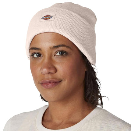 Dickies Men's Cuffed Knit Lotus Pink Beanie
