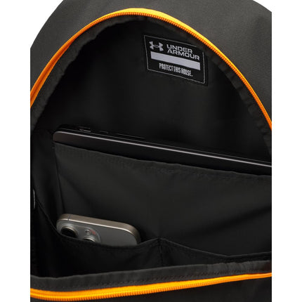Under Armour Unisex Hustle Sport 6.0 Backpack, (003) Black/Black/Metallic Silver, One size, Hustle Sport 6.0 Backpack
