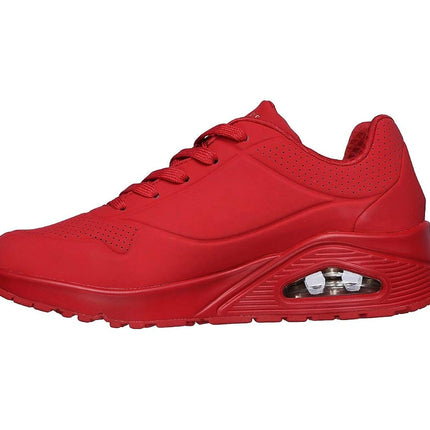 Skechers Uno - Stand On Air, Women's Trainers, red, 5.5 UK