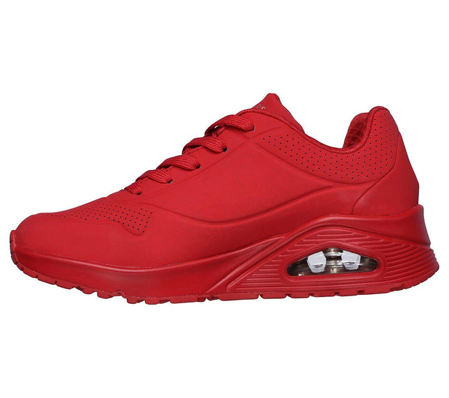 Skechers Uno - Stand On Air, Women's Trainers, red, 5.5 UK