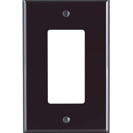 Leviton 1-Gang Decora/GFCI Wallplate, Midway Size,