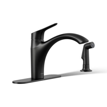 Kohler 30471-BL Rival Single Handle Swing Spout Ki
