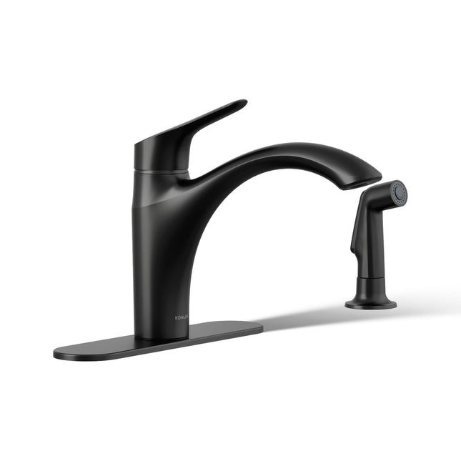 Kohler 30471-BL Rival Single Handle Swing Spout Ki