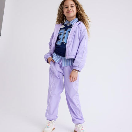 Camisa de vestir Oxford de manga larga para niño The Children's Place, azul Huron, talla extrapequeña