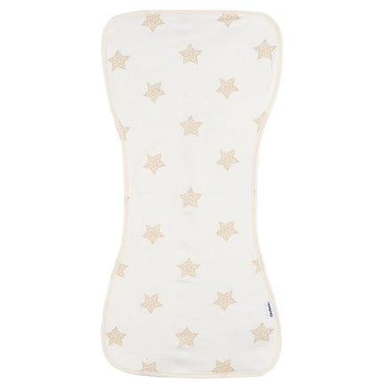 Gerber Baby Unisex Burp Cloths 5-Pack, Tan Grey, Size 10.5" x 21"