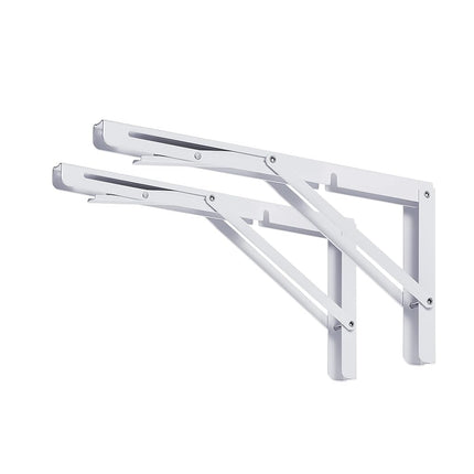 CLT 16" White Folding Shelf Brackets Max. Load 440