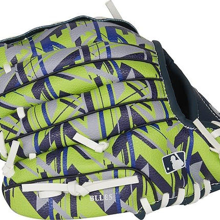 Rawlings | Remix T-Ball & Youth Baseball Glove | Left Hand Throw | 9" | Green