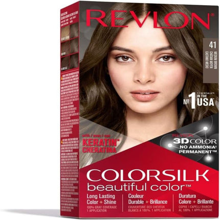 Revlon ColorSilk Beautiful Color 41 Medium Brown 1