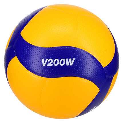 Mikasa V200W Official FIVB Approved Volleyball | Size-5 Indoor Professional Match Ball | Premium Microfiber Composite Cover