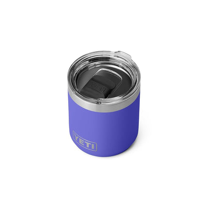 Yeti Rambler 10 oz Stackable Lowball 2.0 Vacuum Insulated Mug, Stainless Steel with MagSlider Lid, Ultramarine Violet