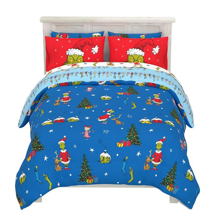 Franco The Grinch by Dr. Seuss Holiday Bedding Sup