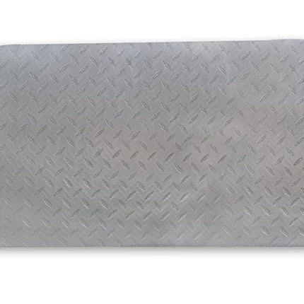 ADCO 3723 Silver Multi Axle Double Diamond Plated Steel Vinyl Tyre Gard Wheel Cover (Fits 27"-29")