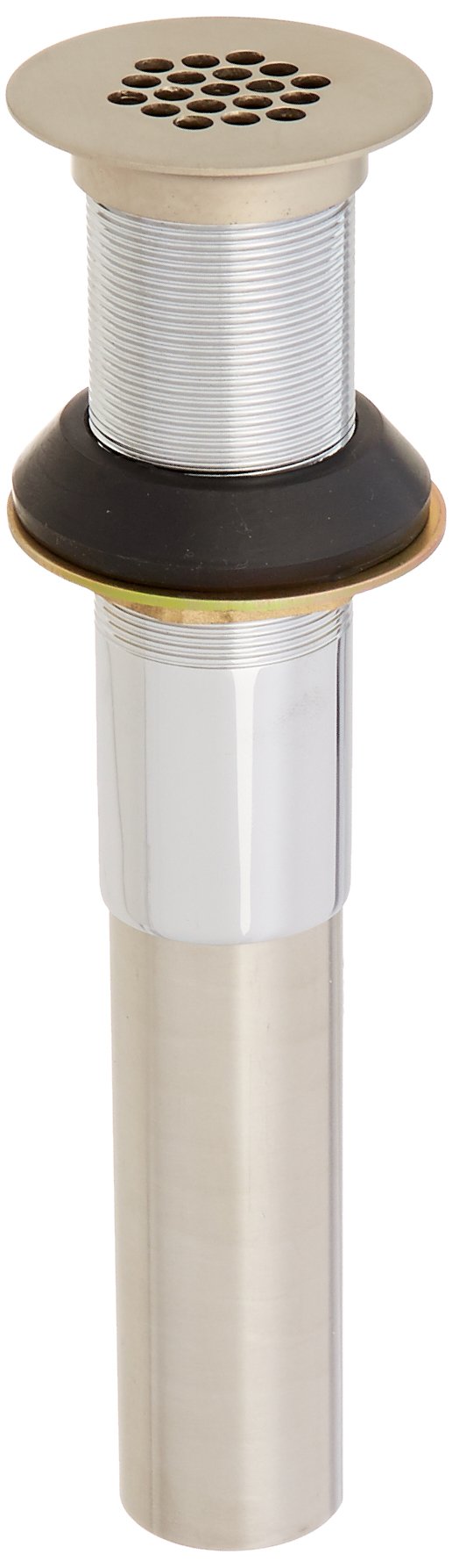 Moen 123816BN Bonde de lavabo sans trop-plein, nickel brossé