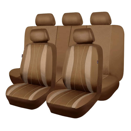 Flying Banner car seat Covers Full Set Faux Leathe