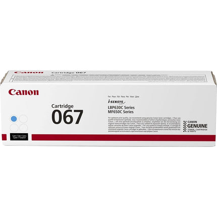 Canon 067 Toner Cartridge 1 Piece(s) Original Cyan