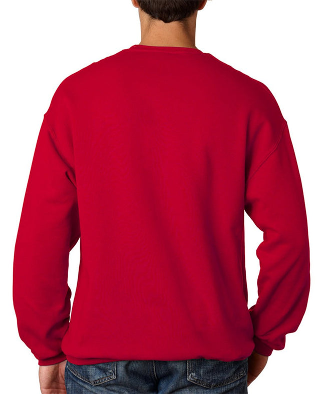 Sudadera de cuello redondo Jerzees NuBlend para adulto, L, Naranja Texas