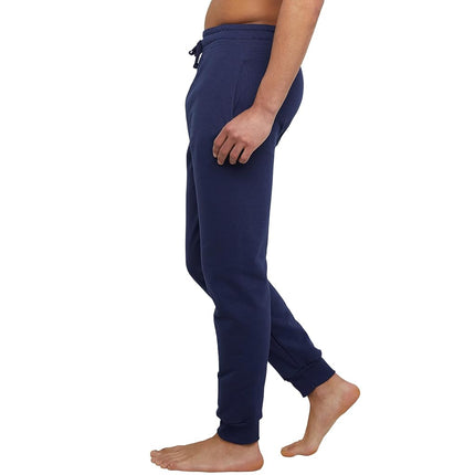 Hanes EcoSmart Jogger Sweatpants, Men's Midweight Fleece Lounge Pants, 30.5", Navy, 3X-Large
