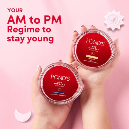 Pond's Age Miracle Cell Regen Deep Action Night Cream Anti Aging Wrinkle-50 ml.