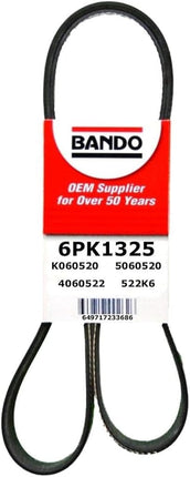 Bando USA 6PK1325 OEM Quality Serpentine Belt